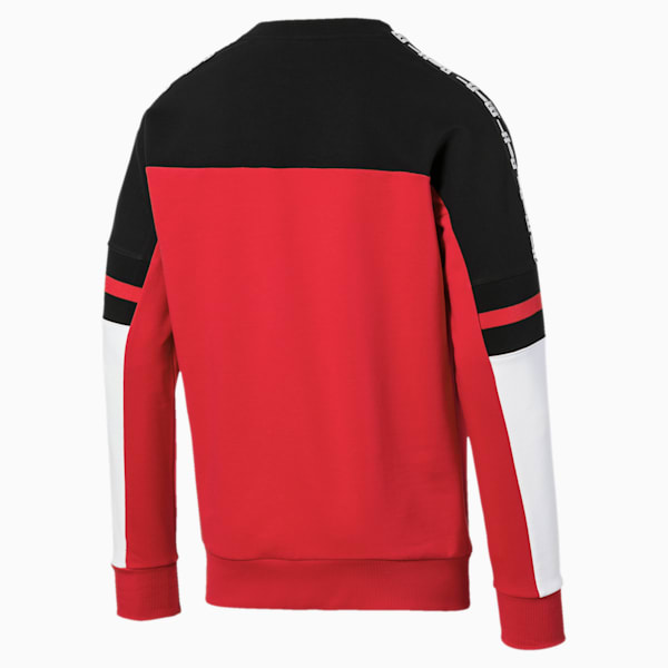 PUMA XTG Men's Crewneck Sweatshirt, High Risk Red, extralarge