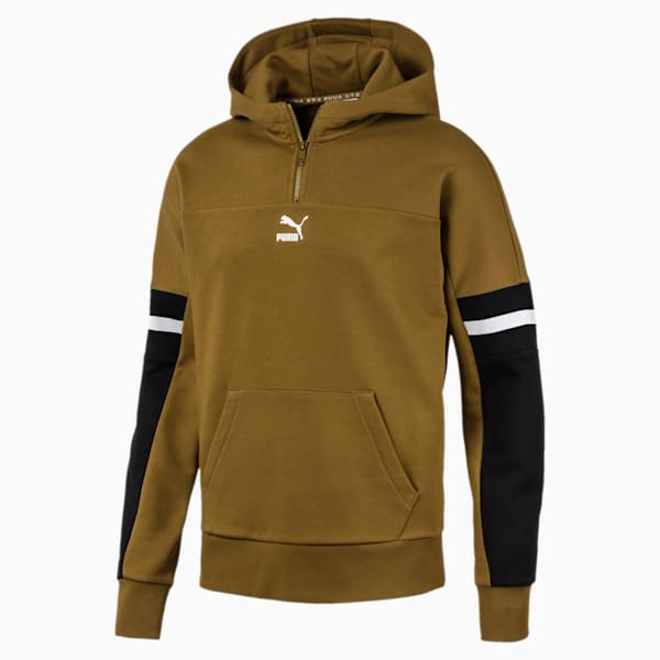 Puma quarter zip hoodie on sale