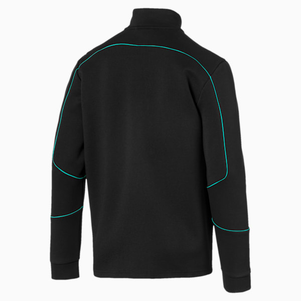 Mercedes AMG Petronas Men's Sweat Jacket, Puma Black, extralarge