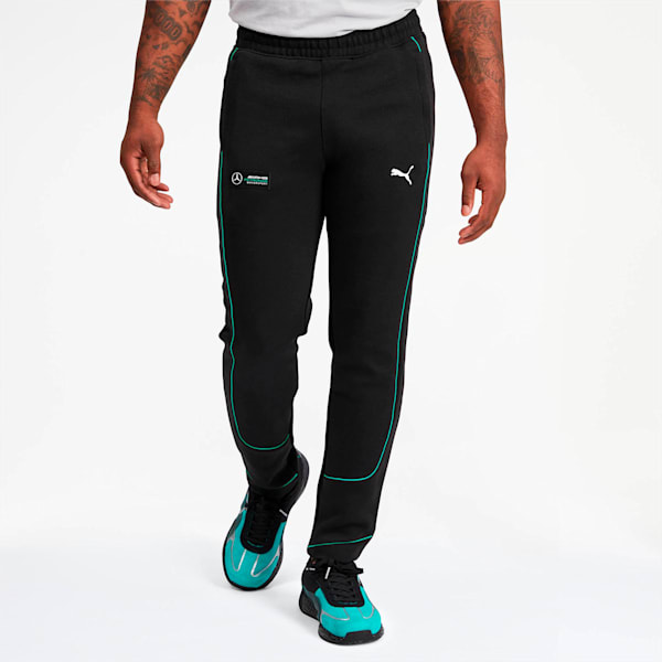 Mercedes AMG Petronas Men's Sweatpants, Puma Black, extralarge