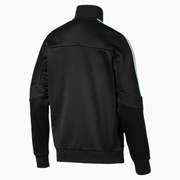 Mercedes-AMG Petronas Men's T7 Track Jacket, Puma Black, extralarge