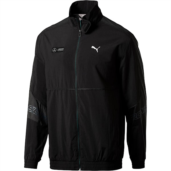 Mercedes AMG Petronas Street Men's Woven Jacket, Puma Black, extralarge