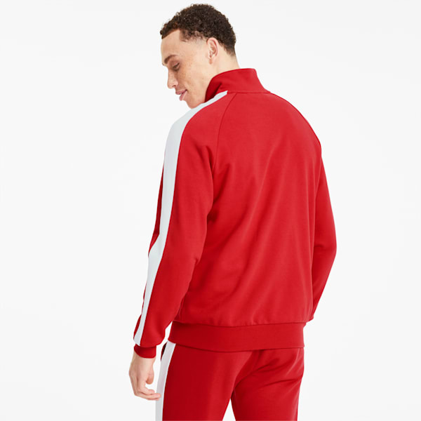 Iconic T7 Men's Track Jacket, High Risk Red, extralarge