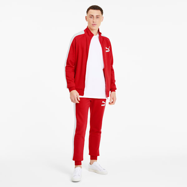Iconic T7 Men's Track Jacket, High Risk Red, extralarge