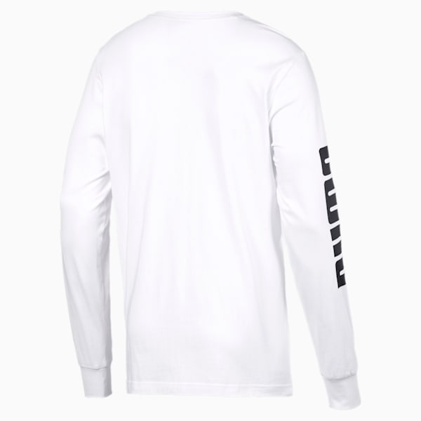 Classics Logo Men's Long Sleeve Tee | PUMA