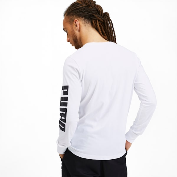 Classics Logo Men's Long Sleeve Tee | PUMA