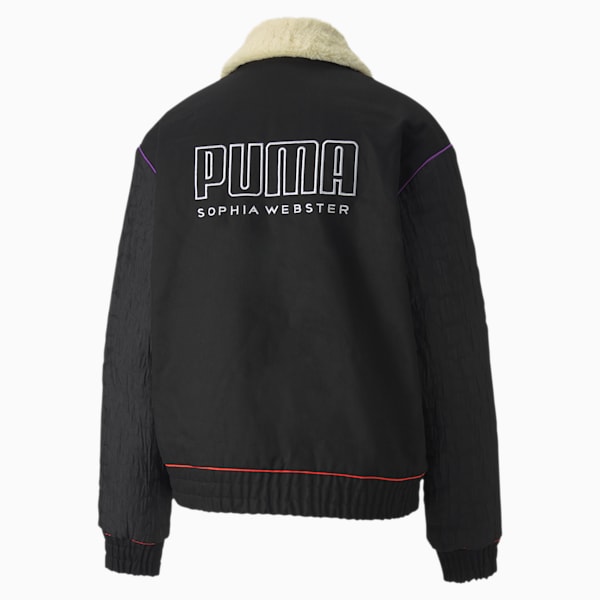 PUMA x SOPHIA WEBSTER Women's Bomber Jacket, Puma Black, extralarge