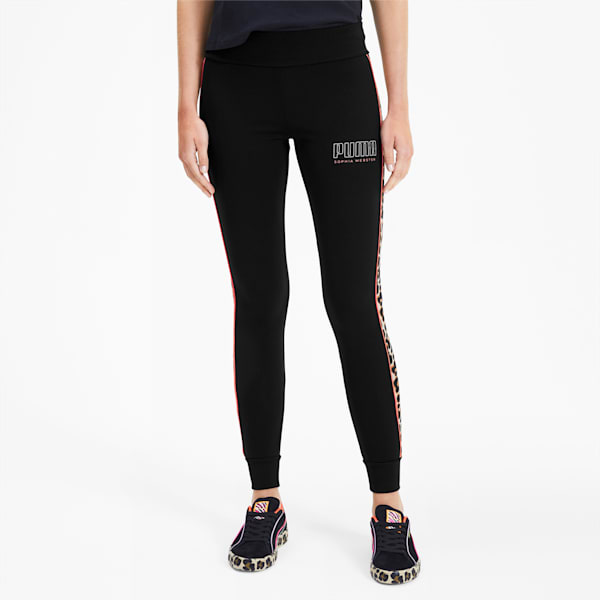 PUMA - Women - SWXP Legging - Black/Pink/White