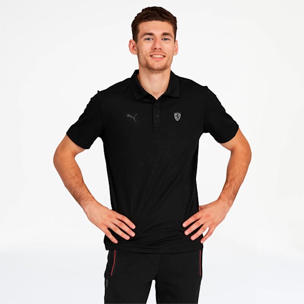 Ferrari Men's Polo, Puma Black, extralarge