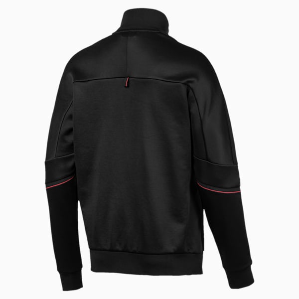 Ferrari Men's T7 Track Jacket, Puma Black, extralarge