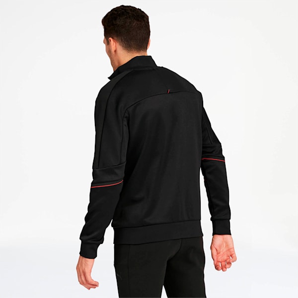 Ferrari Men's T7 Track Jacket, Puma Black, extralarge