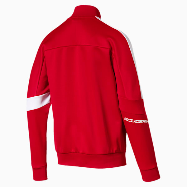 Scuderia Ferrari Men's T7 Track Jacket, Rosso Corsa, extralarge