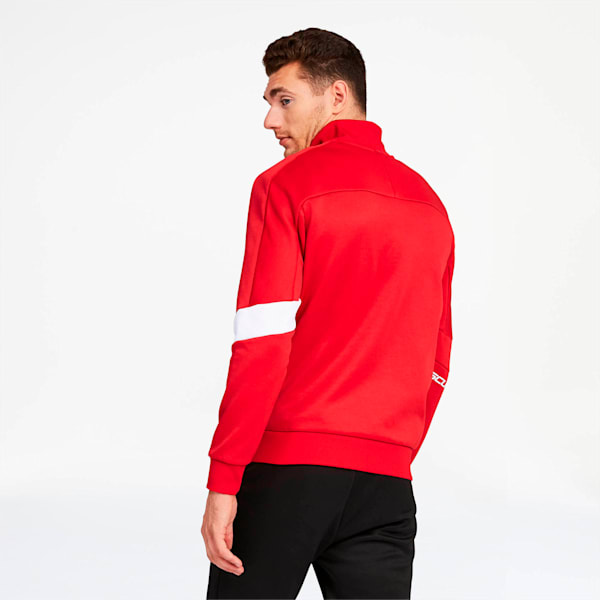 Scuderia Ferrari Men's T7 Track Jacket, Rosso Corsa, extralarge