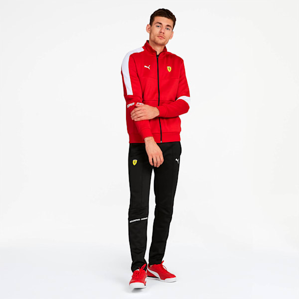 Scuderia Ferrari Men's T7 Track Jacket, Rosso Corsa, extralarge