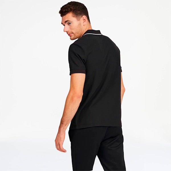 Scuderia Ferrari Men's Polo, Puma Black, extralarge
