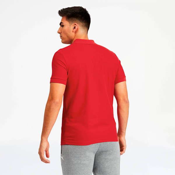 Scuderia Ferrari Men's Polo, Rosso Corsa, extralarge