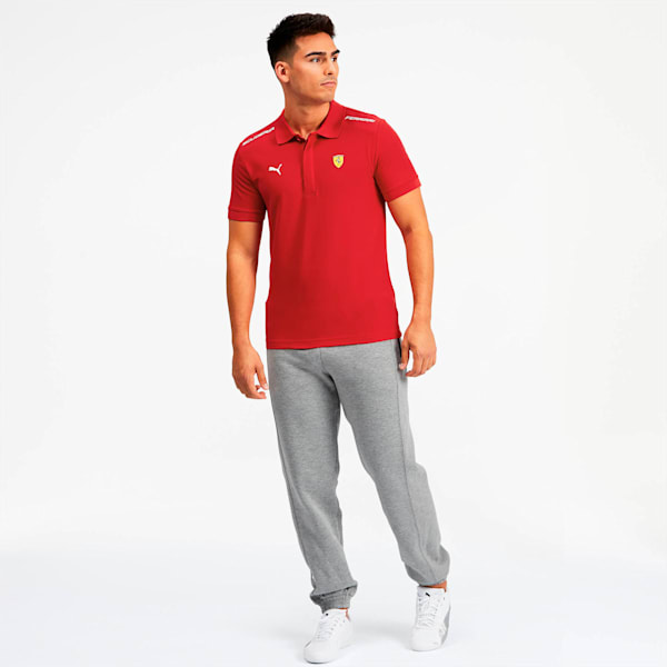 Puma Scuderia Ferrari Race Polo Noir - Vêtements Polos manches courtes Homme  55,45 €