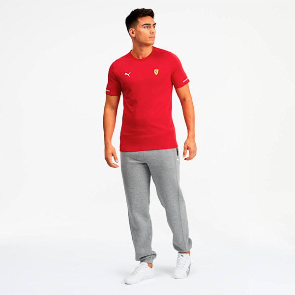 Scuderia Ferrari Men's Tee, Rosso Corsa, extralarge