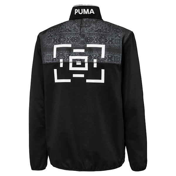 PUMA x LES BENJAMINS Men’s Track Top, Puma Black, extralarge