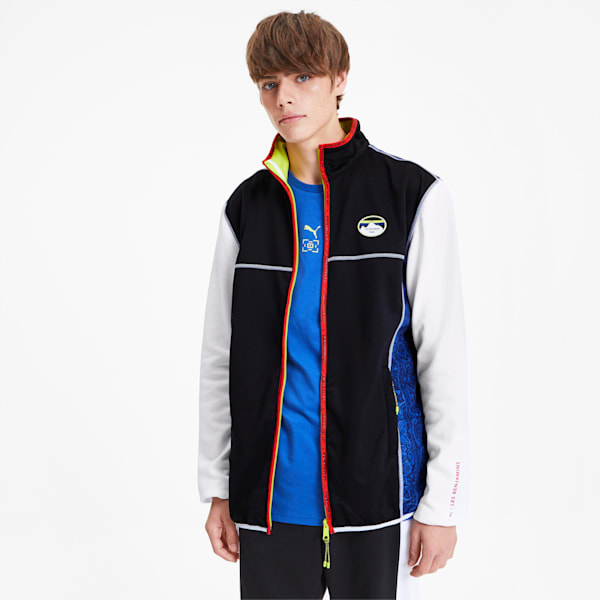PUMA x LES BENJAMINS Men’s Track Top, Puma White, extralarge