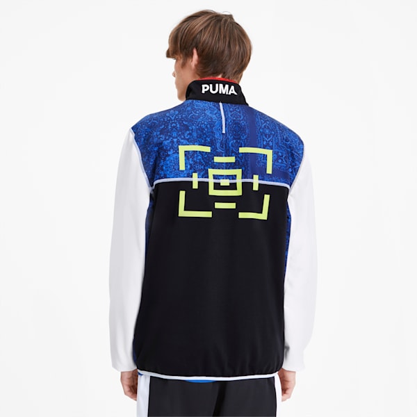 PUMA x LES BENJAMINS Men’s Track Top, Puma White, extralarge