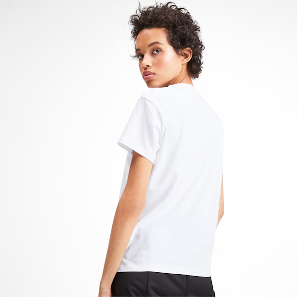 Classics Logo Women's T-Shirt, Puma White, extralarge-IND