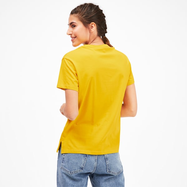 Classics Women's Logo Tee, Sulphur, extralarge