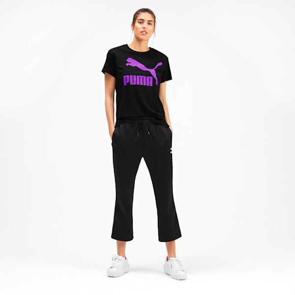 Classics Women's Logo Tee, Puma Black, extralarge