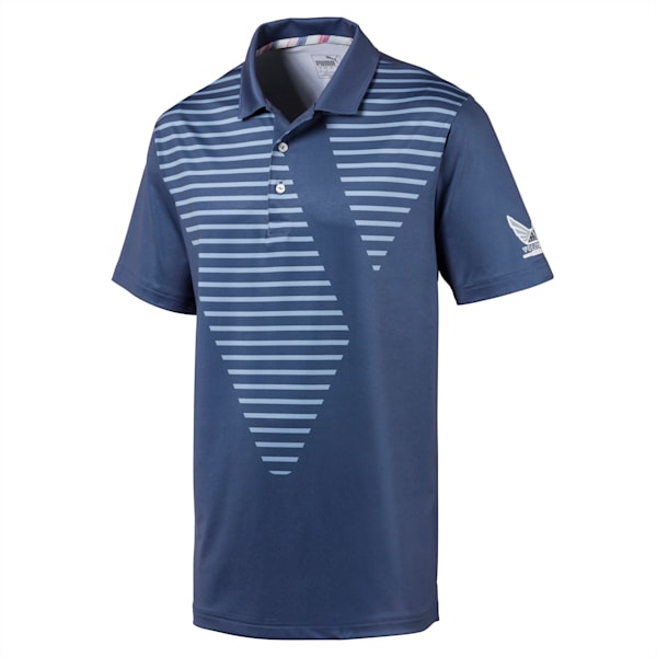 Volition Sky Men's Polo, Vintage Indigo, extralarge