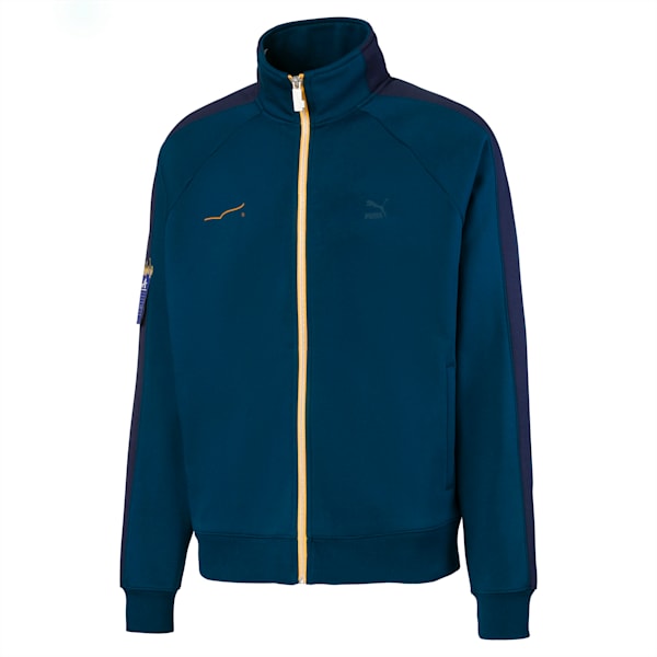 Puma blue track jacket sales