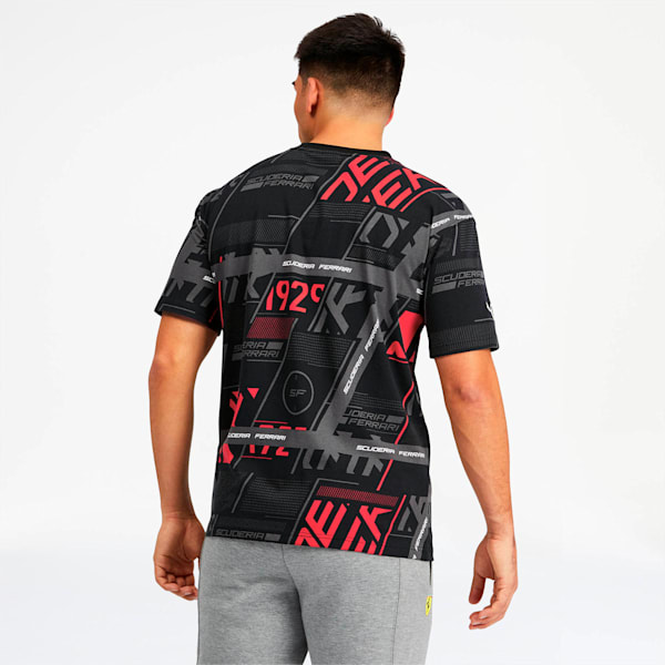 Scuderia Ferrari Street Men's Tee, Puma Black, extralarge