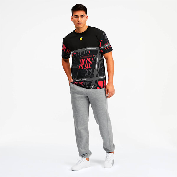 Scuderia Ferrari Street Men's Tee, Puma Black, extralarge