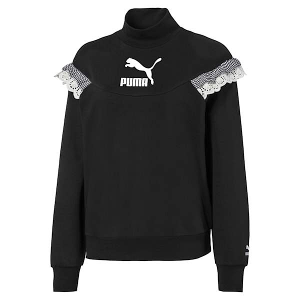 PUMA x TYAKASHA Women s Turtleneck Sweater PUMA
