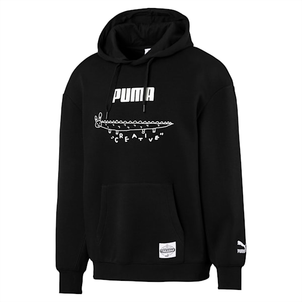 PUMA x TYAKASHA Men's Hoodie, Cotton Black, extralarge