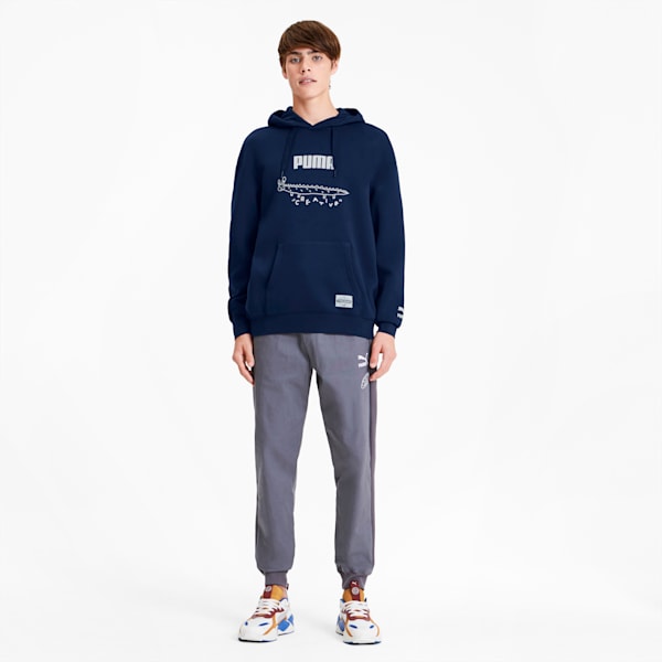 PUMA x TYAKASHA Men's Hoodie, Peacoat, extralarge