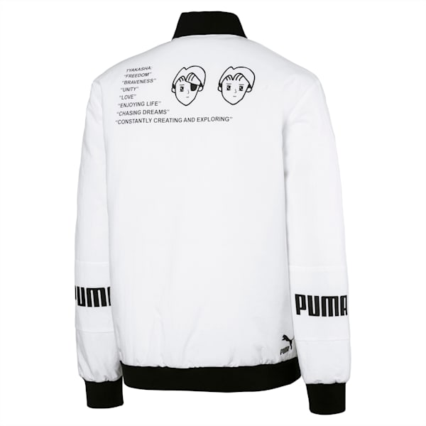 PUMA x TYAKASHA Bomber, Puma White, extralarge