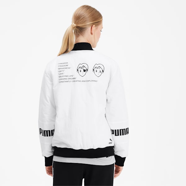 PUMA x TYAKASHA Bomber, Puma White, extralarge