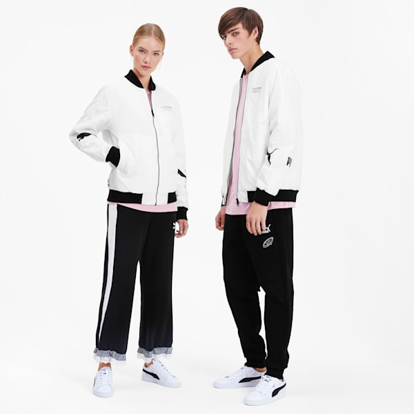 PUMA x TYAKASHA Bomber, Puma White, extralarge