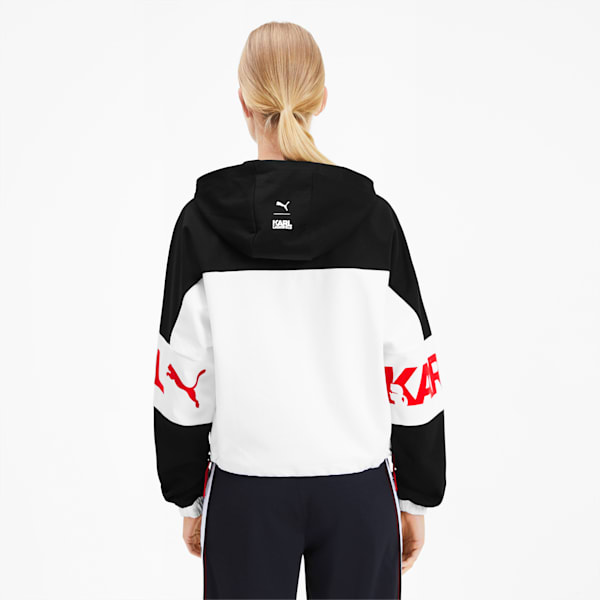 PUMA x KARL LAGERFELD XTG Women's Half Zip Hoodie, Puma Black, extralarge