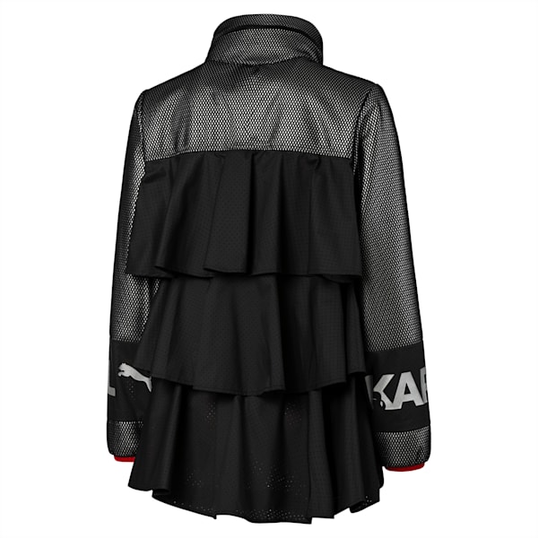 PUMA x KARL LAGERFELD Women's Outerwear Jacket, Puma Black, extralarge