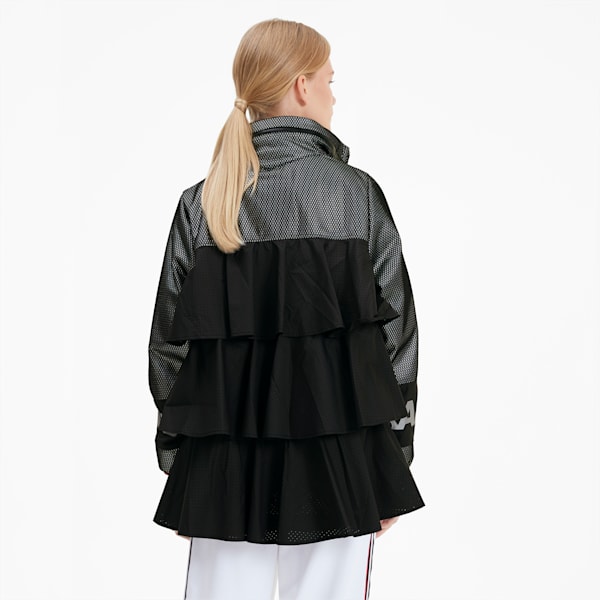 PUMA x KARL LAGERFELD Women's Outerwear Jacket, Puma Black, extralarge