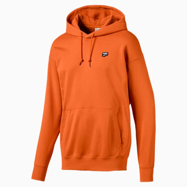 Downtown Men’s Hoodie, Jaffa Orange, extralarge