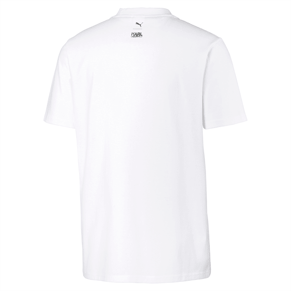 PUMA x KARL LAGERFLED Men's Tee, Puma White, extralarge