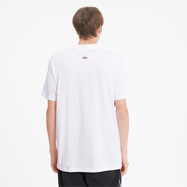 PUMA x KARL LAGERFLED Men's Tee, Puma White, extralarge