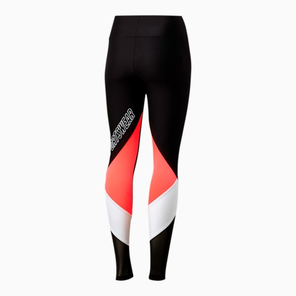 luXTG Women’s Leggings, Puma Black-Pink Alert, extralarge