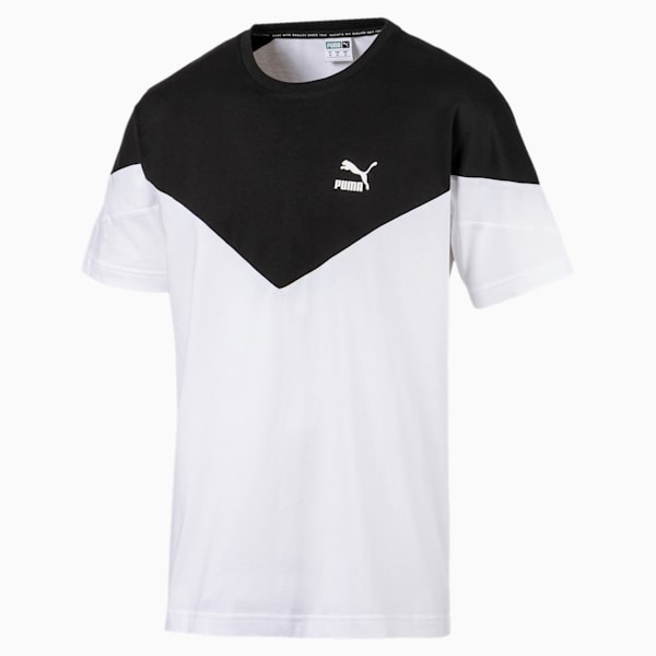 Iconic MCS Men's Tee, Puma White, extralarge