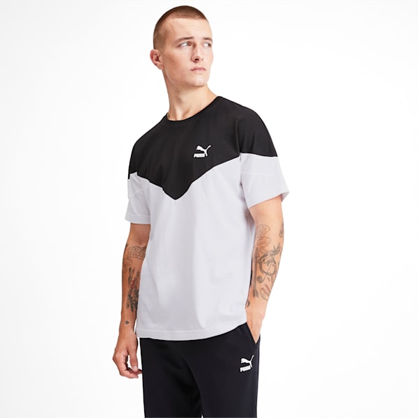 Iconic MCS Men's Tee, Puma White, extralarge