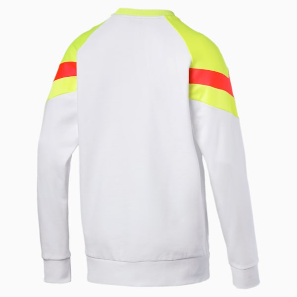 Iconic MCS Men's Crewneck Sweatshirt, Puma White, extralarge