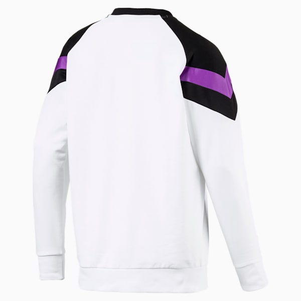 Iconic MCS Men's Crewneck Sweatshirt, Puma White, extralarge