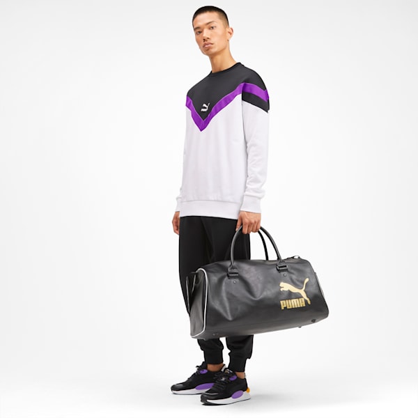 Iconic MCS Men's Crewneck Sweatshirt, Puma White, extralarge